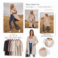 thumbnail image 4 of ANRABESS Womens Cardigan Sweater Open Front Knit Long Coatigan Dressy Casual Jacket Coat 2026 Fall Outfits Classy Clothes Deep Apricort X-Small, 4 of 11