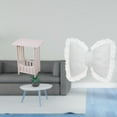thumbnail image 2 of Mesita De Noche Con Cojín De Lazo Para Decoración Moderna Del Hogar. Práctica Mesa Auxiliar Para Hoteles, Cafeterías, Pasillos, Salas De Estar, Balcones, Cómoda Silla De Oficina O Estudio., 2 of 8