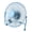 Blue, variant on Necvior USB Desk Fan Personal Cooling Fan for Home Office Table Outdoor USB Powered