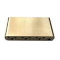 thumbnail image 2 of TISHITA Remplacer Laiton Bridge Blocs Accessoires Guitare Électrique Professionnelle Robuste Sans Vis, 2 of 8