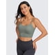 thumbnail image 2 of Top deportivo CRZ YOGA ajustable con espalda en V y corte largo en gris salvia M, 2 of 4