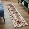 thumbnail image 3 of Runner Rug 2 x 6 Ft, Farmhouse Washable Non-Slip Floor Mat for Kitchen Hallway/Entryway, Vintage Country Texas Star Wooden Grain Long Kitchen Runner Area Rugs for Living Room, Low-Profile, 3 of 8
