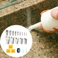 thumbnail image 2 of FUTUREORYY 20Pcs Set Caulking Nozzle Applicator Kit for Kitchen Bathroom Tank Door Sealing, 2 of 8