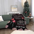 thumbnail image 2 of LHSHID Gifts for Mom Christmas Birthday Gifts for Mom from Daughter Mother Mom Gifts Mom Blanket 60x80in, 2 of 6
