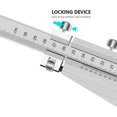 thumbnail image 3 of 0-300mm Altitude Caliper Altimeter Stainless Steel Vernier Caliper with Vertical Measuring Ruler Tool 1pcs, 3 of 5