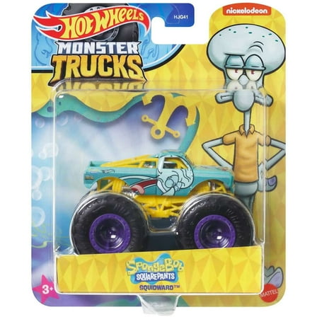 Hot Wheels Monster Trucks SpongeBob SquarePants 2024 Die-Cast Metal - Squidward