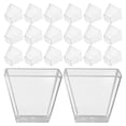 thumbnail image 1 of 80 Piezas Tazas de Postre Tazas Trapezoidales Transparentes Tazas de Postre Tazas de Pastel Transparentes Tazas de Frutas Portátiles Tazas de Aperitivo Tazas de Frutas Multifunción (60ML), 1 of 7