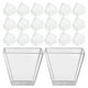 thumbnail image 1 of 80 vasos de postre transparentes trapezoidales, vasos para pasteles, vasos portátiles para frutas, vasos para aperitivos, vasos multifuncionales para frutas (60 ml), 1 of 7