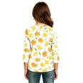 thumbnail image 4 of Abcomgle Kids Long Sleeve Shirt Girls 10-12 Henley Button Fall Shirts for Girls Trendy Basic Girls Tops Trendy Lemon Graphic Girls Sweatshirts, 4 of 5