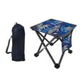 thumbnail image 1 of Taburete plegable para acampar, asiento para silla de pesca con bolsa de almacenamiento, taburete portátil ligero para acampar, actividades al aire, 1 of 8