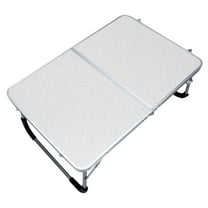 FOLOYORI Folding Table Small White 1Set 24.0x16.1in