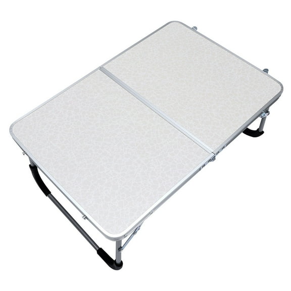 FOLOYORI Folding Table Small White 1Set 24.0x16.1in