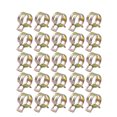 thumbnail image 1 of Unique Bargains 25pcs 12.5mm Auto Car Fuel Line Spring Clips Water Pipe Air Tube Clamp Hose Fastener, 1 of 5
