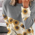 thumbnail image 4 of Ichuanyi liquidación de moda mujer cuello redondo de manga larga impresión de camiseta tops sueltas ICHUANYI WER202308241541, 4 of 5