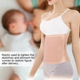 thumbnail image 4 of Breathable Postpartum Belly Band Abdomen Support Belt, Adjustable & Comfortable  With Strong Hook AndDesign, Four Fixed Strips For Support -  Material, 4 of 8