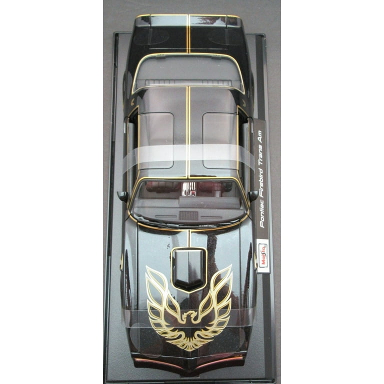Pontiac Firebird Trans Am Black & Gold 1:18 Metal Die Cast