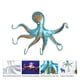 thumbnail image 4 of de pulpo montado en la pared para sombreros, ropa, decoración de Zulema Titular de la clave de pulpo, 4 of 8