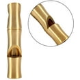 thumbnail image 2 of 2 Pcs Sifflet de Survie en Laiton Fait Main pour Randonnée Camping Chasse, 2 of 6