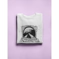 thumbnail image 3 of Astronaut Looking At A Vortex. Sweatshirt Women -Image by Shutterstock, Female XX-Large, 3 of 4