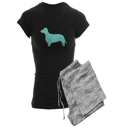 

CafePress - Dachshund Silhouette - Women s Dark Pajamas