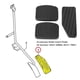 thumbnail image 4 of Pedal de freno acelerador antideslizante ANGGREK 49451 60B00 para Geo Metro Tracker 1989-2001, 4 of 8