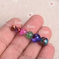 thumbnail image 5 of U8MO Round 6mm 8mm 10mm Shiny Patterns Crystal Glass Loose Beads For Jewelry Making-Color 14-8mm 30pcs, 5 of 5