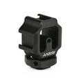 thumbnail image 2 of Mistaha Triple Cold Shoe Mount Adapter Bracket Lightweight Aluminum Alloy Cold Shoe Mount Extension, 2 of 8