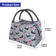 thumbnail image 2 of Easygdp Christmas Hat Dachshund Bolsa de Almuerzo Insulada Reutilizable, Bolsa de Mano y Bandolera para Oficina, Trabajo, Viajes, 2 of 6