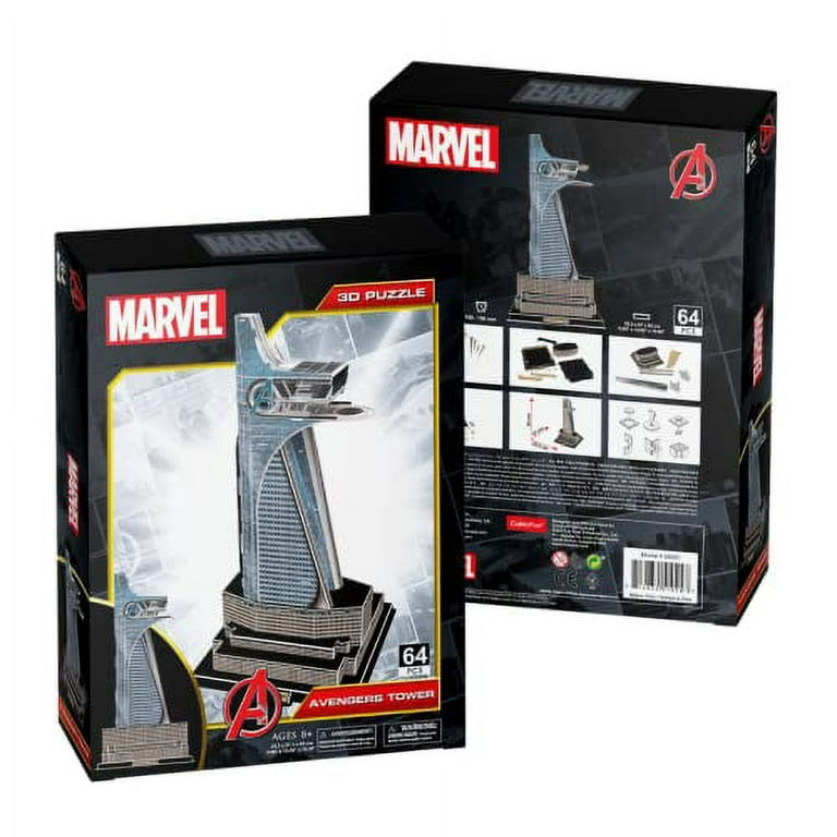 4D Cityscape Marvel Studios 3D Puzzles (Marvel Avengers Tower) 