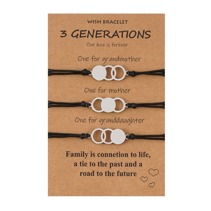 SUNRI Matching Sister Bracelet Set Circle Rounded Zambia Ubuy