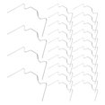 thumbnail image 4 of Miangastore 100 Pcs Serre avec Clips en Fil de Verre en Acier Inoxydable, 4 of 8