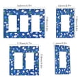 thumbnail image 2 of Yayeee Rocker Switch Wall Plate 2-Gang 4.7"x4.6" Home Decorative Outlet Cover, Green Dots, 2 of 6