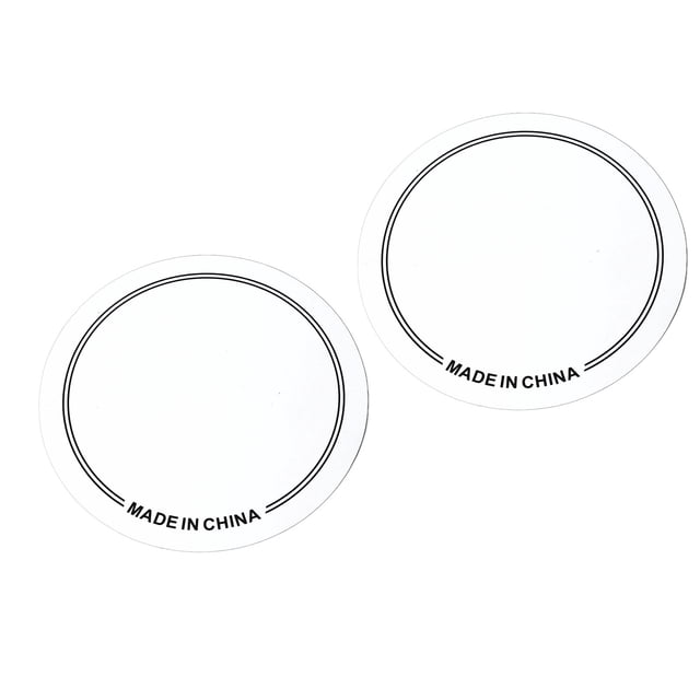 2PCS Drum Head Patch PET Wear Drumhead Patch Protector For Practice Performance