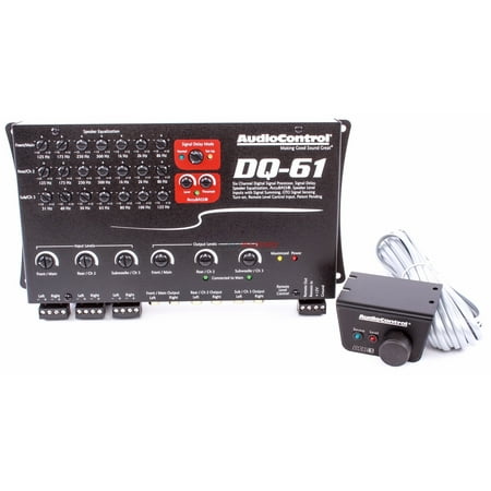 AudioControl DQ-61 Black Digital Signal Processor w/EQ and Time Delay