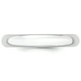 thumbnail image 2 of Primal Gold 14 Karat White Gold 4mm Standard Comfort Fit Wedding Band Size 9.5, 2 of 6