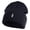 Navy, variant on Classic 1918 Koko Clown Embroidered 12" Solid Long Beanie - Black OSFM