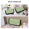 thumbnail image 5 of Fotbe Cute Frog Pattern Pencil Case,Canvas Pen Case, Multi- Slot Pencil Pouch, Portable Pencil Bag, Pen Case for& Office, Makeup Bag ,Zipper Pouch, 5 of 6