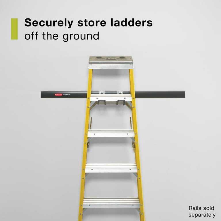 Rubbermaid FastTrack Garage Storage Wall Mounted Ladder Hook
