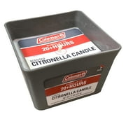 Coleman 2 Wick Citronella Candle 11oz Square Pail