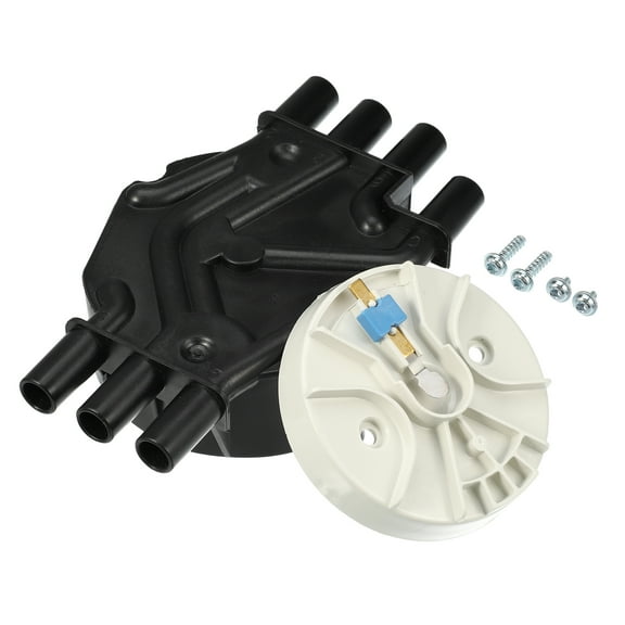 Unique Bargains No.10452458/10452457 Car Ignition Distributor Cap and Rotor Set for Chevrolet Silverado 1500 1999-2006
