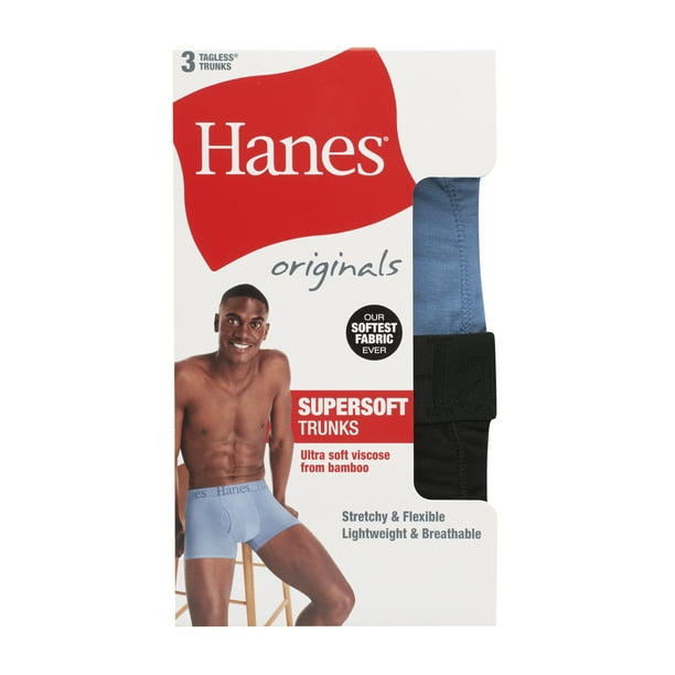 希少カラー　ヘインズ　Hanes Premium Weight OVY Hanes Men's Cotton Boxer Briefs Assorted 6 Pack, Soft