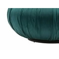 thumbnail image 6 of 25.6" x 25.6" x 13.6" Green, Velvet, Wood, Ottoman, 6 of 6