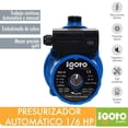 thumbnail image 4 of Presurizador AUTOMATICO IGOTO PAC16 1/6 HP, 4 of 5