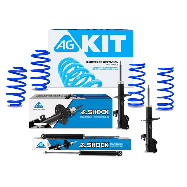 Kit Deportivo AG para Auto Completo para Nissan Tiida 2006 a 2018 4 Piezas Nuevos