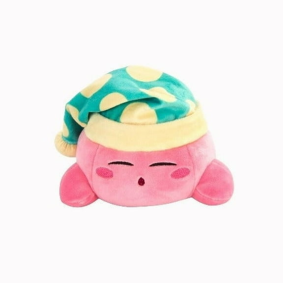 Club Mocchi- Mocchi- Sleeping Kirby Junior, Super Soft 6" Plush Toy