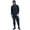 Navy Blue, variant on Men's Anti-static Coverall Suit with Zip Front Opening Reusable Workwear Full Body Suits White XL