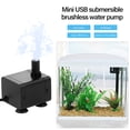 thumbnail image 4 of Bomba de Agua USB SIN ESCOBILLAS DE 5V SIN ESCOBILLAS CABLE DE ALIMENTACIÓN Impermeable para una una fuy de pescado de estanques de fuentes sumergibles, 4 of 7
