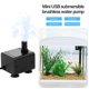 thumbnail image 4 of Bomba de Agua USB SIN ESCOBILLAS DE 5V SIN ESCOBILLAS CABLE DE ALIMENTACIÓN Impermeable para una una fuy de pescado de estanques de fuentes sumergibles, 4 of 7
