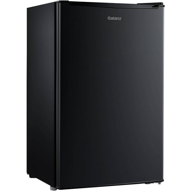 Galanz 3.5 Cu Ft Single Door Mini Fridge GL35BK, Black