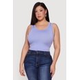 thumbnail image 2 of Women's Plus Size Seamless Scoop Neck Tank Top, 2 of 4